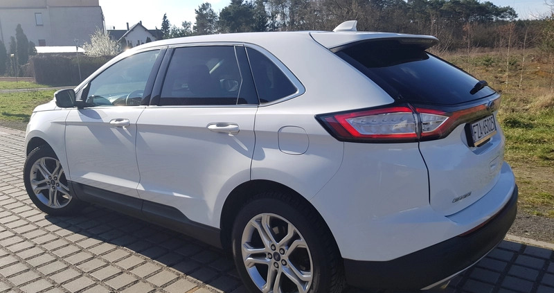 Ford EDGE cena 96900 przebieg: 124000, rok produkcji 2017 z Góra małe 379